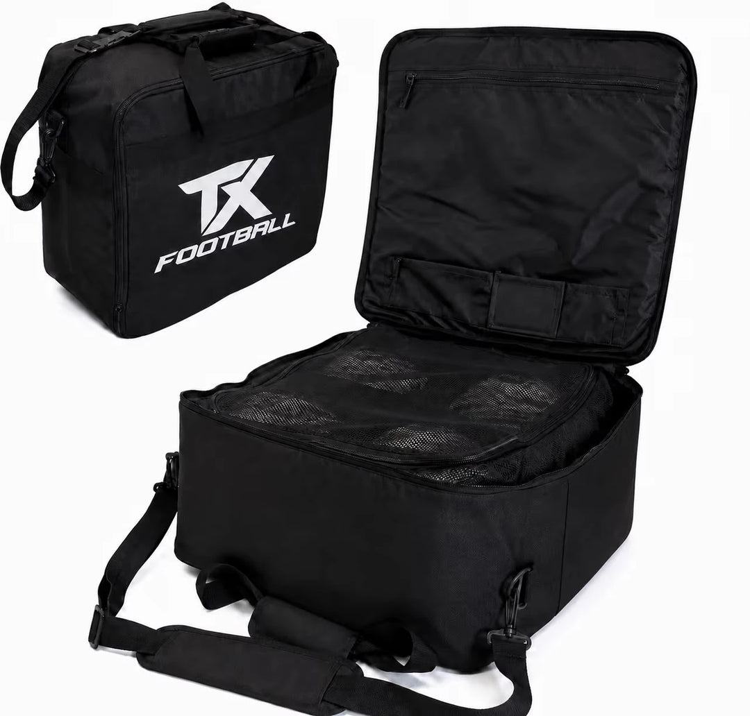 TX Football 4-Ball Match Day Bag – Premium Football Carry ; Equipment Bag